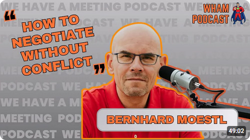 How to negotiate whilst avoiding conflict